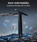 MAIDeSITe T2 Pro Max Scrivania Elettrico Regolabile in Altezza, Regolabile a 135 cm, Capacità di Carico 160kg, con Sistema di Controllo Piano-Master e Funzione di Protezione Anti-collisione - 7