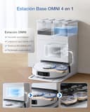 ECOVACS DEEBOT T30C Pro Omni Gen 2 Robot Aspirador con Fregado Automático,15400Pa Succión,Auto-Vaciado,Secado Térmico,200min Autonomía,Ideal para Pelo de Mascotas & Alfombras - 2