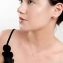 HENRYKA 925 Sterling Silver Minimal Star Necklace - 18'' Chain | Boho Layered Pendant Choker | Gifts for Her - 3