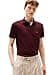 Tommy Hilfiger Men's Short Sleeve Polo Shirts in Regular Fit with Stretch and Organic Pique Cotton Short Sleeve Polo Shirts in Regular Fit with Stretch and Organic Pique Cotton (Pack of 1), Burgundy - 1