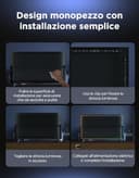 Govee Luci LED Retroilluminazione TV 2 Ritagliabili Su Misura, Striscia RGBWIC 4,4m per TV 32-70 Pollici, 210+ Scene, Sincrono Musica, App, Compatibile Matter, DIY - 7