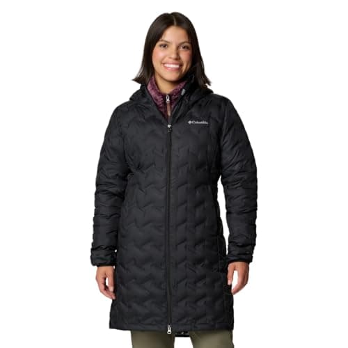 Columbia Chaqueta Larga de Plumón para Mujer, Delta Ridge II