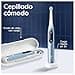 Oral-B iO 9 Cepillo de Dientes Eléctrico con Mango Recargable, 1 Cabezal, Estuche de Viaje con Cargador y Funda Magnética, Diseñado por Braun, Regalos Originales para Mujer y Hombre - Azul - 4
