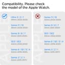 Spigen Cinturino base in Tessuto con chiusura a gancio Progettato per Apple Watch Ultra 3/2/1 49mm, Series 11/10 46mm, Series 9/8/7-4/SE 45mm, 44mm - Nero - 2