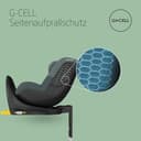Maxi-Cosi Mica 360 S, Autositz 360 Grad drehbar, 3 Monate– 4 Jahre (61–105 cm), i-Size Baby Autositz, FlexiSpin Drehung, 5 Liegepositionen, G-CELL Schutz, Easy-in Gurthaken, Tonal Graphite - 4