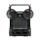 FUXTEC Aspiradora Manual FX-HK65 para Jardín – Máquina de Barrido con Ancho de Trabajo de 650 mm, Depósito de 20 L, Rendimiento de hasta 2000 m², Diseño Ergonómico y Función de Plegado - 5