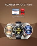 HUAWEI Watch GT 6 Pro Smartwatch, GPS, EKG, 1,47" AMOLED-Display, Bis zu 21 Tage Akku, umfassende Fahrrad-Features, 100+ Sportmodi, Kompatibel mit Android™ & iOS, Gesundheitsmonitoring, Schwarz, 46mm - 2