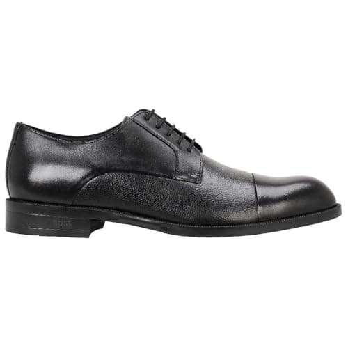 BOSS Men's Tayil_derb_tcbugr Derby Shoes, black, 40 EU
