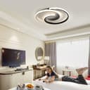 BAYHT Ceiling Light with Remote Control, Living Room Lamp with Matter Compatible with HomeKit, Alexa, Google and IFTTT, 32W Modern LED Ceiling Lights for Bedroom Living Room - 7