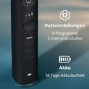 Philips Sonicare DiamondClean Smart 9400 elektrische Zahnbürste, Schallzahnbürste mit App, Drucksensor, Bürstenkopferkennung, 4 Putzmodi und 3 Intensitätsstufen, Schwarz, Modell HX9917/89 - 8