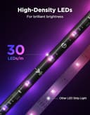 Govee TV LED Backlight 2 Cuttable to fit, RGBWIC 4.4m LED Strip Lights for 32-70 Inch TVs to Easy Install, TV Backlight with 210+ Scene Modes Work with Matter, Music Sync, Smart App Control, DIY - 3