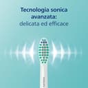 Philips Sonicare 3100 spazzolino elettrico sonico, sensore di pressione e timer, custodia da viaggio, colore nero, HX3673/14, Sonicare 3100, Nero - 3