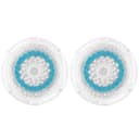 Azonbey Bürstenkopf-Ersatz, kompatibel mit Clarisonic Mia 1, Mia 2, Mia Fit, Alpha Fit, Smart Profile Uplift und Alpha Fit Gesichtsreinigungsbürstenköpfen (Blau, 2 Stück) - 1