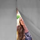 TOOLPORT Gartenpavillon 3x3 m ca. 180g/m² Dachplane wasserdicht Pavillon - 4 Seitenteile Gartenzelt hell grau Partyzelt ca. 6x6cm Profil - 8