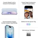 Apple iPhone 17 256 GB: 6,3" Display mit ProMotion, A19 Chip, Center Stage Frontkamera für Smarte Gruppenselfies, Verbesserte Kratzfestigkeit, Batterie für den ganzen Tag; Schwarz - 5