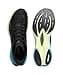 Puma Uomini Deviate Nitro 3 Scarpe Da Corsa Sneaker Neutral Puma Black-Speed Blue - Nero 44 - 6