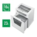 Leitz IQ, Distruggidocumenti Office P5, 10 fogli A4, Taglio micro, Sicurezza P5, Capacità 23 litri, Tecnologia anti-inceppamento, Tecnologia Touch-Control, 80020000 - 2