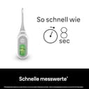 Braun Age Precision Digitalthermometer | Digitaler Stick für versch. Stellen | Oral, rektal oder unter der Achselhöhle | Geeignet für Babys und Kinder | Die #1 Marke bei Ärzten(1) | PRT2000 - 4