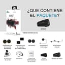 Cardo Spirit Motocicleta 2 Vías Bluetooth Sistema intercomunicador, Negro, Individual - 2