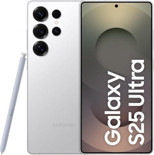 Samsung Galaxy S25 Ultra 1TB Smartphone in Titanium Whitesilver