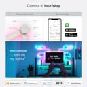 Nanoleaf Lines WiFi Smart RGBW 16M + Color LED regulable juego y decoración del hogar luces de pared Kit de inicio (9 líneas de luz LED) - 7