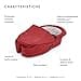 Stokke Navicella Xplory X, Ruby Red - Navicella rimovibile per il passeggino Xplory X - Morbido interno, materasso traspirante e due comode tasche - 2
