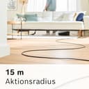 Bosch Staubsauger mit Beutel ProSilence Serie 8 BGB75XSIL, Bodenstaubsauger, ideal für Allergiker, Hygiene-Filter, 10 Jahre Motorgarantie, Hartbodendüse, langes Kabel, Made in Germany, 650 W, weiß - 6