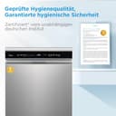 Midea Spülmaschine 60 cm MDWEF1433DSS-WE, Geschirrspüler Freistehend 14 Maßgedecke, Besteckkorb, höhenverstellbarer Oberkorb, Aqua-Stopp, Startzeitvorwahl, Silber - 5