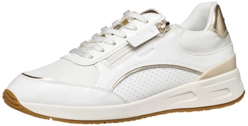 Geox Woman D BULMYA B Sneakers White/LT Gold 39_EU
