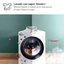 LG F4WR6010A1W - Lavadora Inteligente, 10kg, AI Direct Drive, 1400rpm, Carga Frontal, Clasificación A, TurboWash 360º, Vapor Steam, Serie 600, Blanco - 9