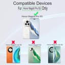 Ibywind 2 Stück Schutzfolie für Honor Magic6 Pro 5G 6.8" + Kamera- und Rückseiten-Schutz aus Kohlefaser, Hydrogel TPU - 2