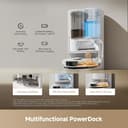 DREAME L40 Ultra Gen 2 Robot Vacuum Cleaner and Mop with Suction Capacity of 25000 Pa, Extendable Side Dust Brush and Mop Self-Cleaning All-in-One Base, Voice and App Control, White - 6