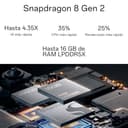 OnePlus 12R 256GB Grey 6,8" 5G EU (16GB) Android - 6