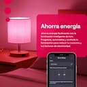 innr Bombilla Inteligente E27, Zigbee, Funciona con Hue* y Alexa (requiere puente), Luz LED Blanca y Colores, Lámpara RGB, Regulable, 50% más de brillo, 1210 Lúmenes - 1 pieza - 6