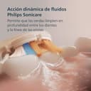 Philips Sonicare DiamondClean Smart 9400, cepillo dental eléctrico, con aplicación, sensor de presión, detección de cabezal de cepillado, blanco, modelo HX9917/88, Blanco, 2 Cabezales - 3