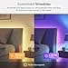 Nanoleaf Matter Essentials 5M HD Led Strip Light, Addressable RGB IC Led Strip - Smart and Multicolour, Matter Over WiFi, Bluetooth, 16M+ Colours, Works with Alexa Google Assistant Apple Homekit - 4