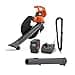 Husqvarna 120iBV Cordless Leaf Blower - 36V Cordless with Battery and Charger, 10N Blow Power, Adjustable Tube Length, Brushless, Quiet and Lightweight for Garden Maintenance - 1