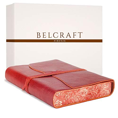 Venezia Romantica Leather Diary, handmade in classic Italian style (x cm).