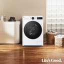 LG F2X50S9TLB - Lavadora Inteligente, 9kg, AI Direct Drive, TurboWash 360º, 1200rpm, Fondo reducido, Un 20% más eficiente que A, Serie 500, Blanca - 14