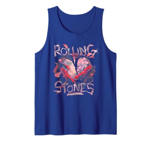 Official The Rolling Stones Exclusive Hackney Diamonds Tank Top, black
