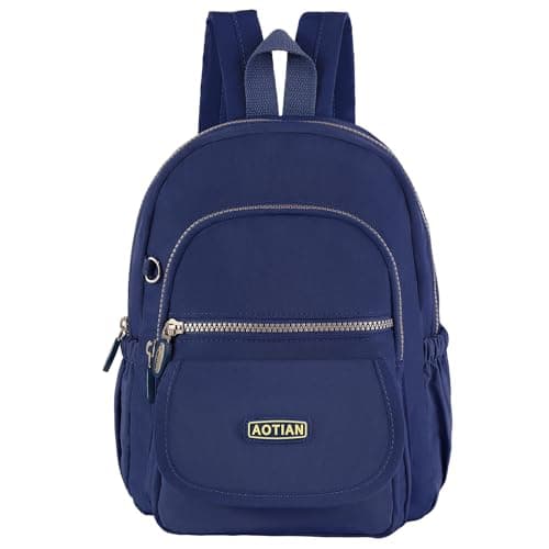 AOTIAN Nylon Lightweight Sturdy Little Casual Backpack 7 L Deep Blue