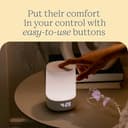 Nanit Sound and Light Smart Baby Night Light and Sound Machine | Audio Monitor | Cry Detection Alert Feature | OK to Wake Alarm Clock for Kids | Temp & Humidity Tracking | Rechargeable Battery | WiFi - 4
