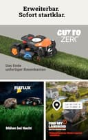 WORX Landroid Vision Cloud WR344E 4WD Mähroboter ohne Begrenzungskabel für 4000 m² (KI-Hinderniserkennung, VSLAM+ RTK Cloud Navigation, 84% Steigung, Auto-Mapping, App-Steuerung, Cut-to-Zero) - 8