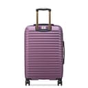 DELSEY PARIS Cruise 3.0 Hardside Valigia Espandibile con Ruote Spinner, prugna, Checked-Medium 24 Inch, Cruise 3.0 Hardside Valigia Espandibile Con Ruote Spinner - 12
