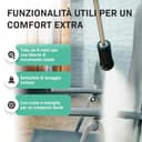 VONROC Idropulitrice ad alta pressione 1800W - 140 bar - 420 l/h - Include Tubo da 8 m, serbatoio detergente integrato, lava patio, ugelli e accessori - 5