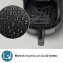 Philips Airfryer Serie 2000 - Friggitrice ad aria da 4,2L, 1500W, Tecnologia RapidAir, Touchscreen digitale, 13 modalità, 9 funzioni preimpostate, Fino al 90% di grassi in meno, Nero (NA229/00) - 6