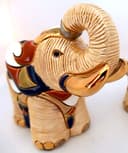 De Rosa Rinconada Elefante Bianco Scultura in Ceramica - 5