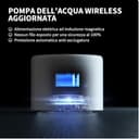 PETKIT Fontana Intelligente per Gatti e Cani, Rivestimento in Acciaio Inossidabile, non Facile da Nascondere Batteri (Pompa dell'acqua Senza Fili, Fontana Cablata) - 3