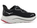 HOKA Men's Clifton 10 Sneaker, Black/Silver, 12.5 - 3