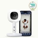 Nanit Pro 1080p HD Smart Baby Monitor and Flex Duo Stand, Featuring Split Screen and Alert Zone Function, Includes Small Breathing Band, White - 11
